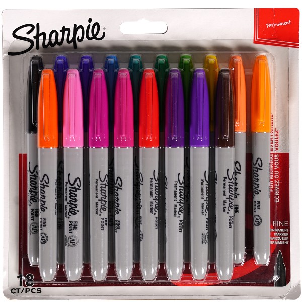 Sharpie "Fine" Marker 18er Set (1mm)