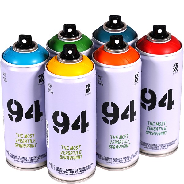 MTN 94 "Multi Color Sixpack - Super Sweet Tones" (6x400ml)