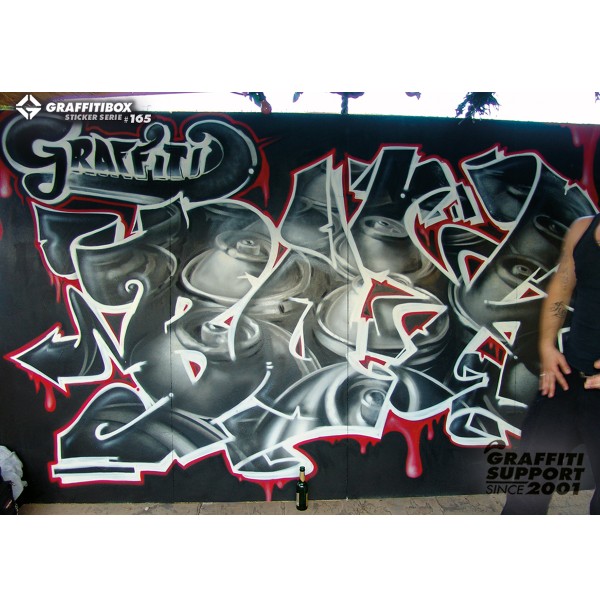 Super Deal "GRAFFITIBOX" Gbox Sticker Serie #165 (7x10cm)