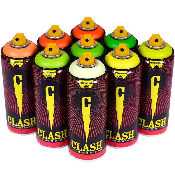 Clash "9er Paint Box Vitamine Tones" (9x400ml)