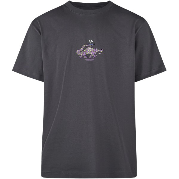 Cleptomanicx T-Shirt "Friends" Blue Graphite