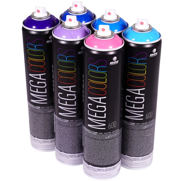 MTN "Mega Colors - Mix Color Set 11" (6x600ml)