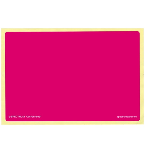 Tagsticker "Solid 100er Pack" (105x72mm) Magenta