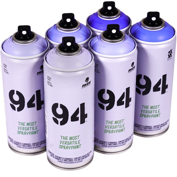 MTN 94 "Multi Color Sixpack - Lavender Tones" (6x400ml)