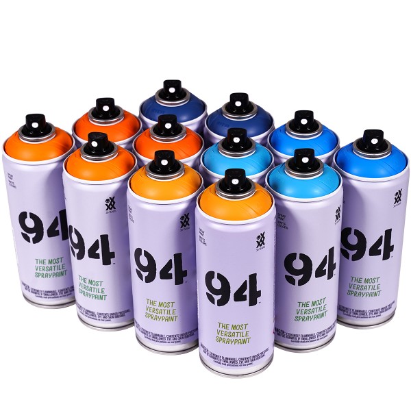 MTN 94 "12er Paint Box - Good Evening Tones" (12x400ml)