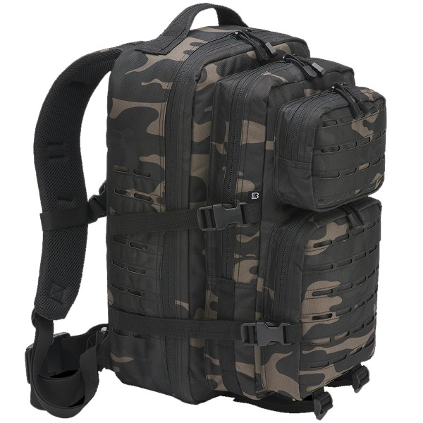 Brandit "US Cooper Backpack Lasercut Large" Darkcamo
