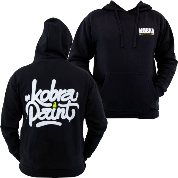 Kobra Hoodie "Kobra Paint" Black