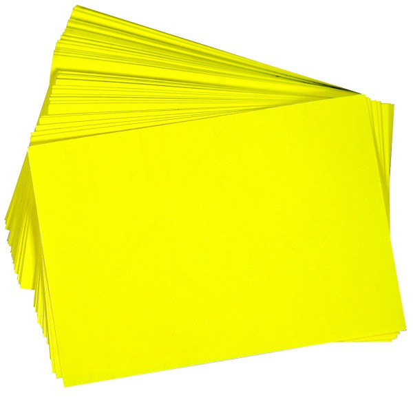Stickerpack "Neon Yellow 50er Pack A6" (10x15cm)