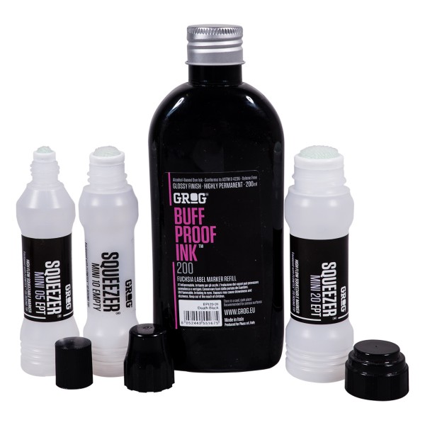 Grog "BPI Mini Squeezer Refill Set" - Black