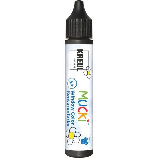 Kreul "Mucki" Glasmarker (29ml) Black