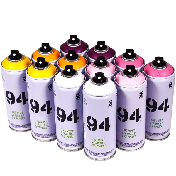 MTN 94 "12er Paint Box - Fruit Cake Tones" (12x400ml)