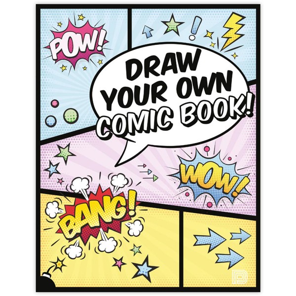 Ausmalbuch "Draw Your Own Comic"