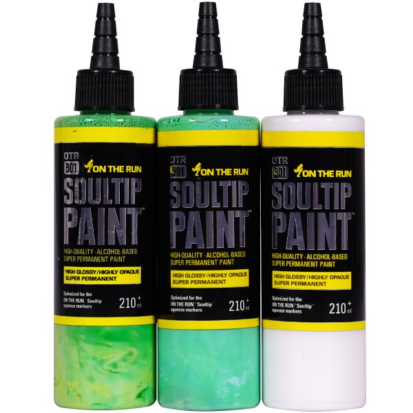 OTR.901 "Soultip Paint Refill 3er Set - Green & White Tones" (3x210ml)