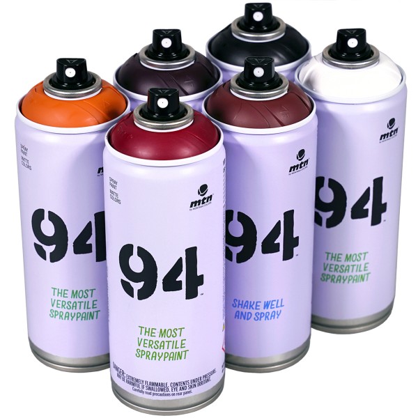 MTN 94 "Multi Color Sixpack - Volcano Tones" (6x400ml)