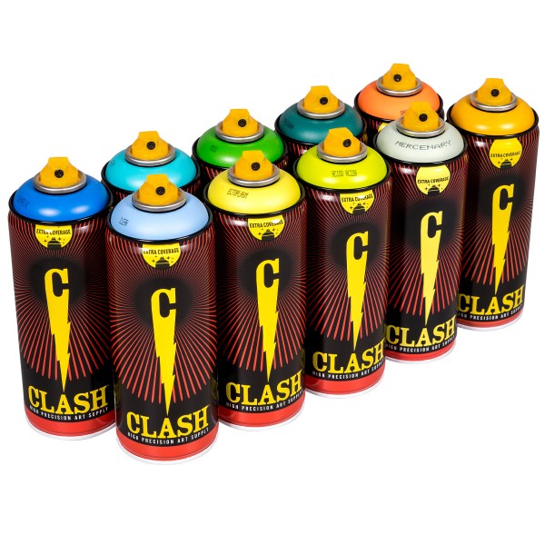 Clash "Multi Color Pack - Spring Tones" (10x400ml)