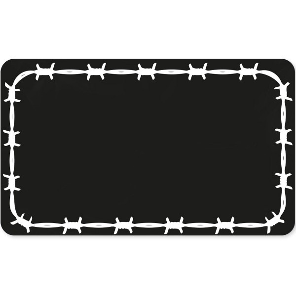 Mr. Eggshell Sticker "Barbed Wire Black" 50 Stk. (6x10cm)
