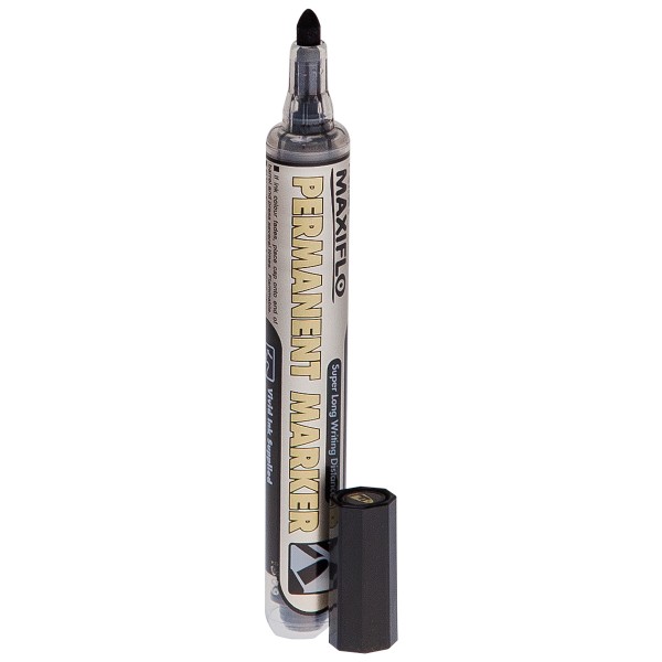 Pentel "NLF50" Maxiflow Permanent Round Marker (1,5mm) Black