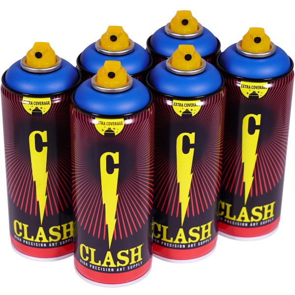 Clash "Paint One Color Sixpack Pond 51-4" (6x400ml)