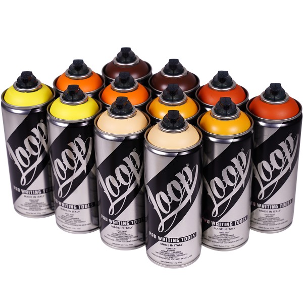 Loop "12er Paint Box - Late Summer Tones" (12x400ml)