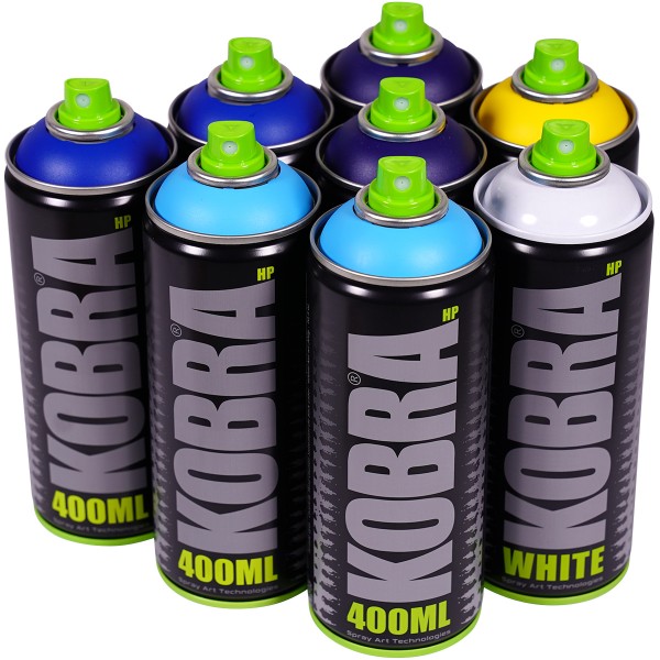 Kobra "New HP 8er Set - Wet Sun Tones" (8x400ml)