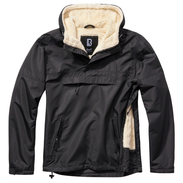 Brandit  Windbreaker "Sherpa" Black