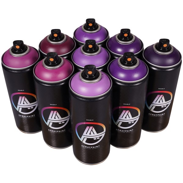 Double A "Plum Violet 9er Set" (9x400ml)