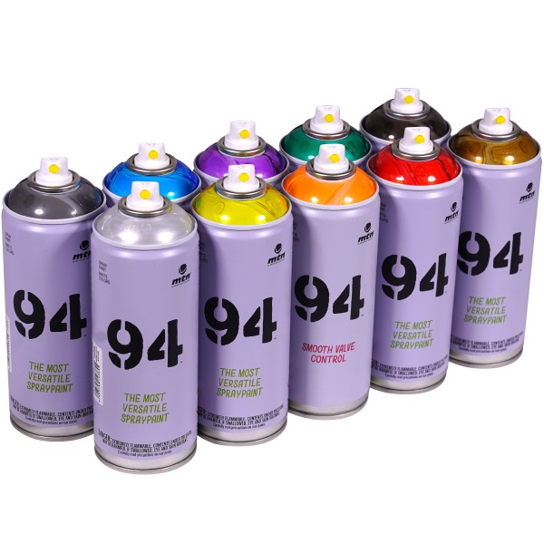 MTN 94 "10er Paint Box - Transparent Tones" (10x400ml)