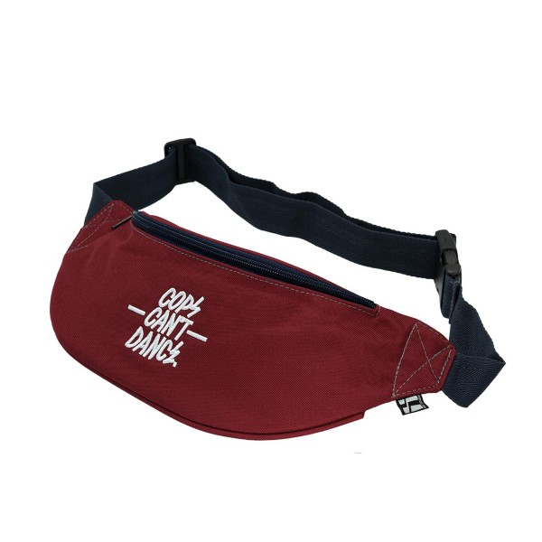 Mr. Serious "Cops Can't Dance" Hip Bag - Maroon Red