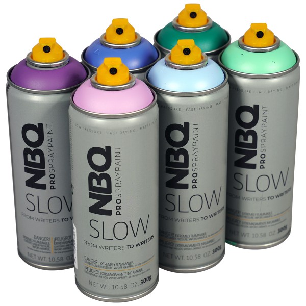 NBQ "New Slow" Sixpack Pastell (6x400ml)