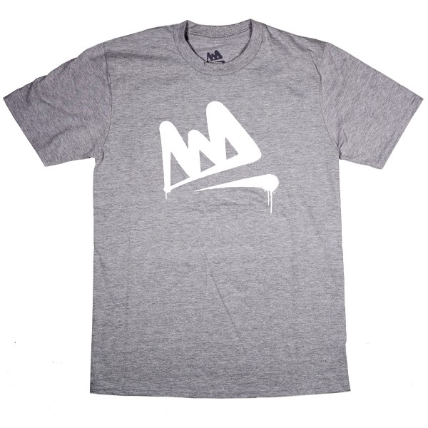 Dztroy T-Shirt "Logo King" Grey