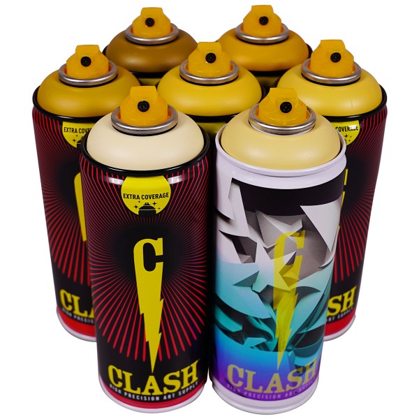 Clash "Color Serie 15" Sand Tones (7x400ml)