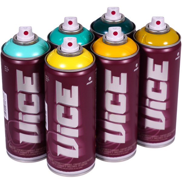 MTN "Vice" Sixpack Aquasol Tones (6x400ml)