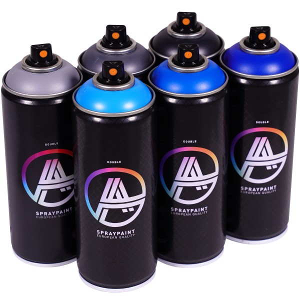 Double A Sixpack "Azure Grey" (6x400ml)
