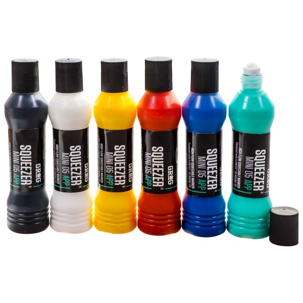 Grog "Squeezer Mini 05 APP 6er Set - Main Colors" (5mm)