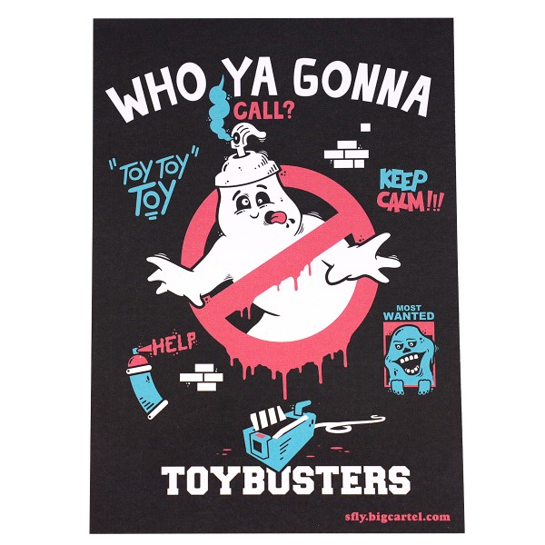 Super Deal "Toybusters" S-Fly Sticker (10,5x14,5cm)