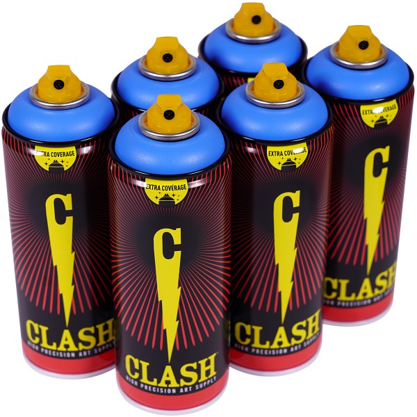 Clash "Paint One Color Sixpack Aquarius 54-3" (6x400ml)
