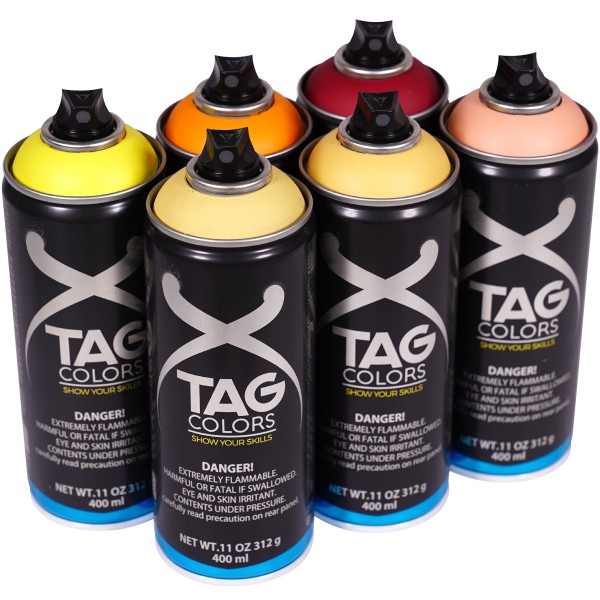 TAG Colors "Show Your Skills - Outback Sixpack" (6x400ml)
