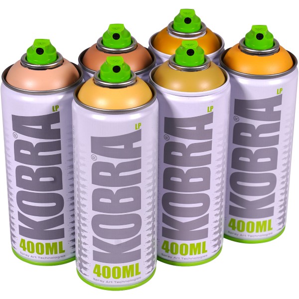 Kobra "New LP Sixpack Dirty Sand Tones" (6x400ml)