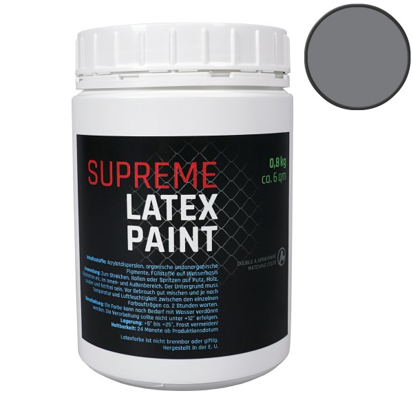 Supreme "Latex Paint" 0,8kg Strong Grey