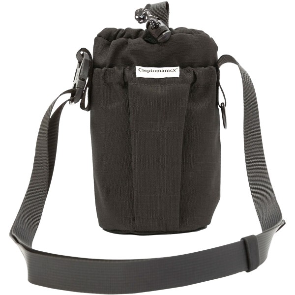 Cleptomanicx Hipbag "Bottle Bag" Black