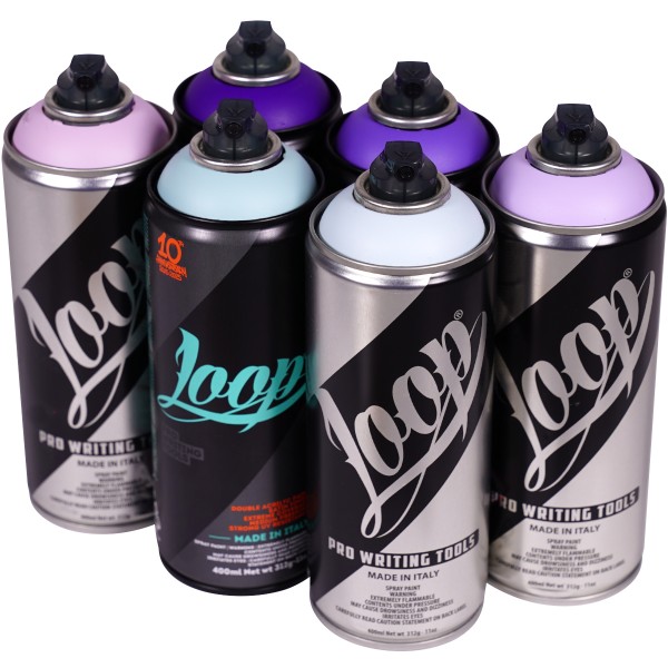 Loop "Multi Color Sixpack - Cold Punch Tones" (6x400ml)