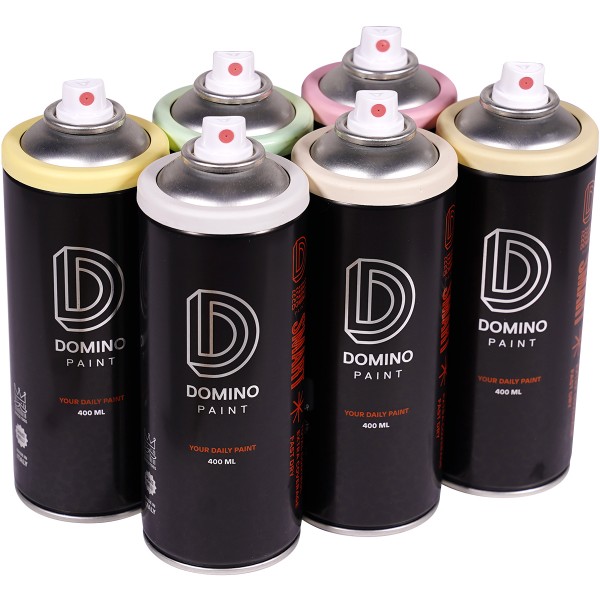 Domino "Smart" Sixpack Pastel Tones (6x400ml)