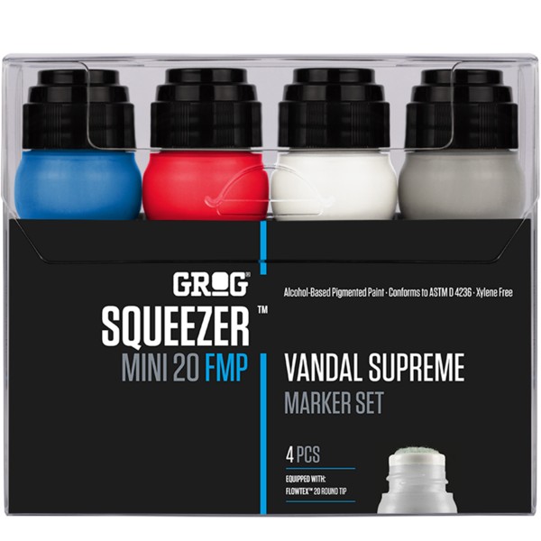 Grog "Squeezer Mini 20 FMP Marker Vandal Supreme 4er Set" (20mm)