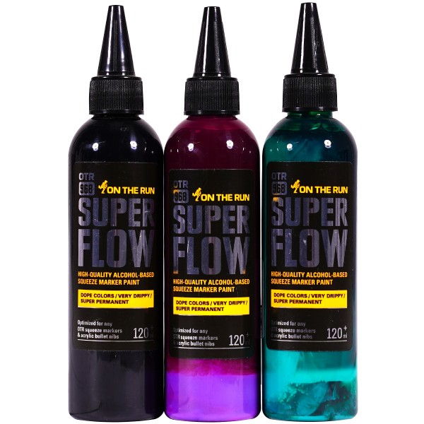 OTR.968 "Super Flow Refill (120ml)" 3er Set 2