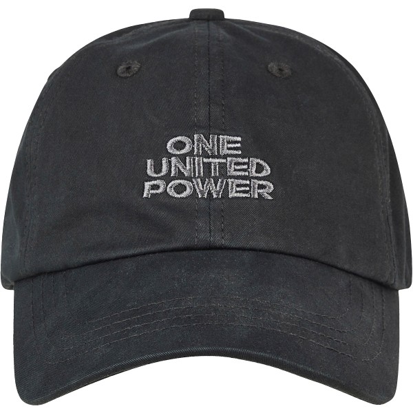 1UP "One United Power 6 Panel Cap" - Black