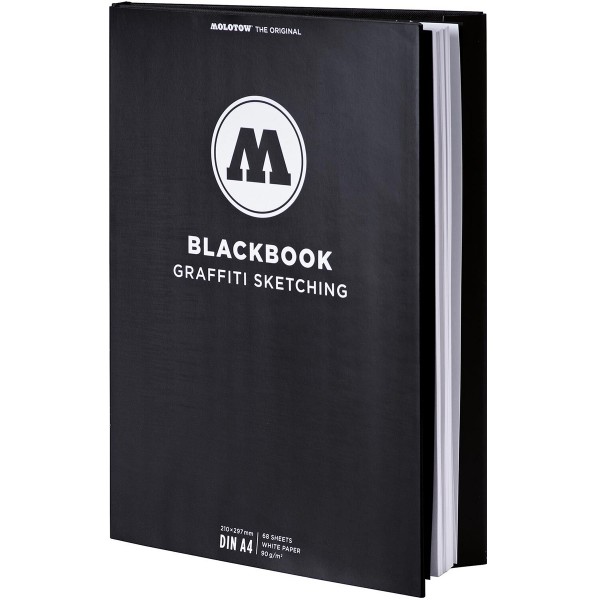 Molotow "Blackbook Graffiti Sketching" A4 Hochformat