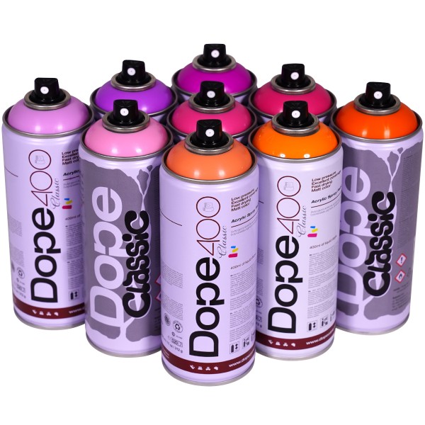Dope "Classic Paint 9er Paint Box Waikiki" (9x400ml)