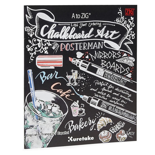 Buch "A to Zig Lets Start Creating Chalkboard Art"