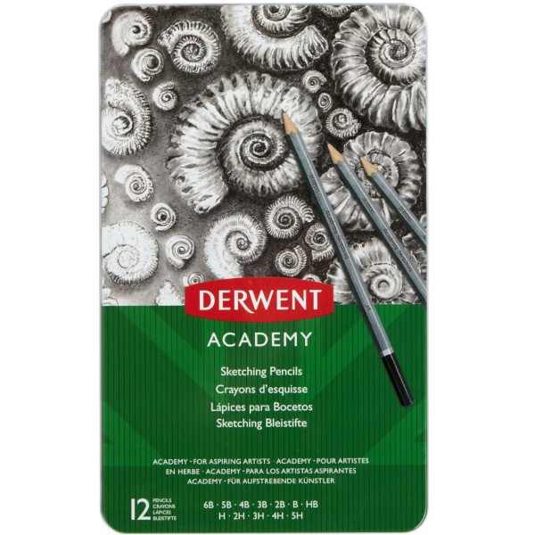 Derwent "Academy Sketching Pencil 12er Set"
