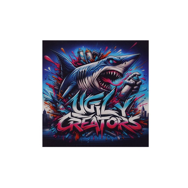 Super Deal "Ugily Creators" Sticker (8x8cm)